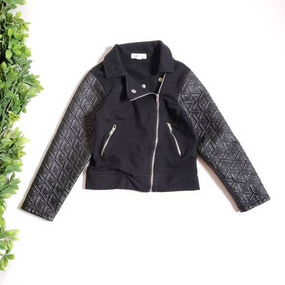 pumpkin patch Other - PUMPKIN PATCH Asymmetrical Quilted Moto Jacket